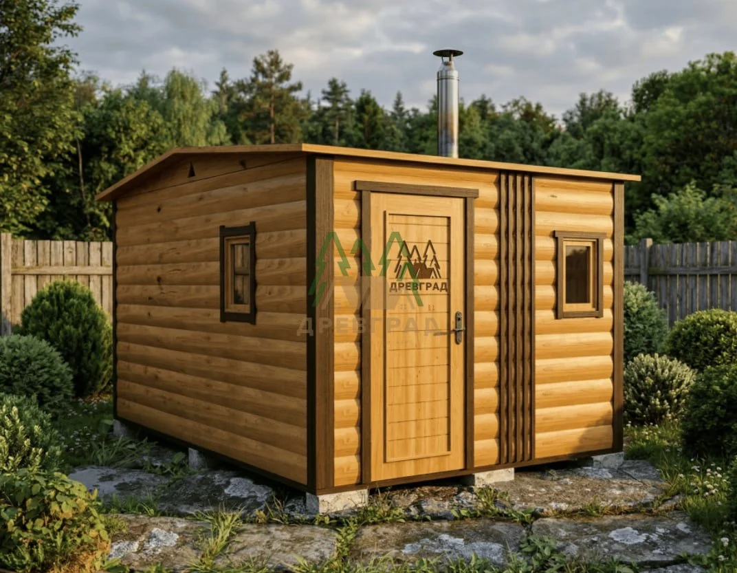 Баня 3×4м — изображение 1