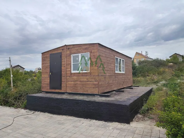 Каркасная баня 4х6 в СНТ Коммунальщик