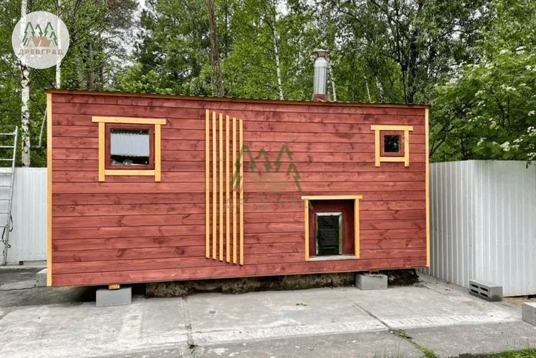 Баня 2,3 × 5 в пос. Радужный ХМАО